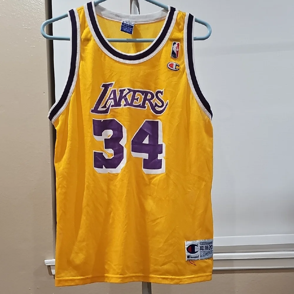 Champion Lakers Gold and Purple VINTAGE 2000'S - Picture 1 of 6